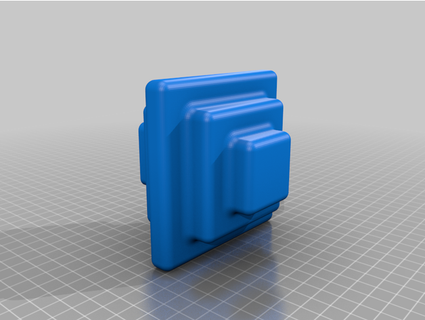 sqair vaso arredondado cantos johnkh 3d print model - Mito3D