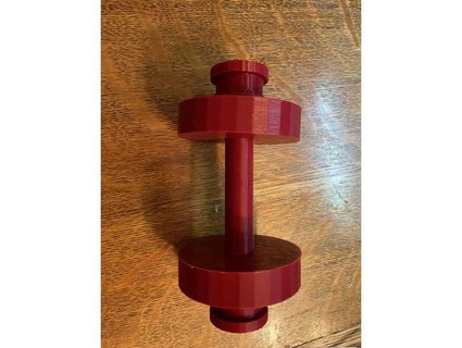 axle spool holder pzindy 3d print model - Mito3D