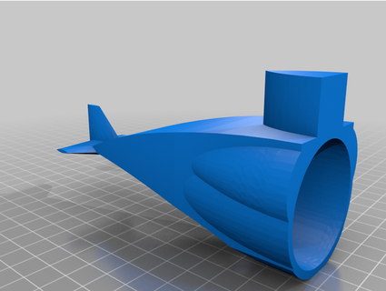 toy submarine eddyjmu 3d print model - Mito3D