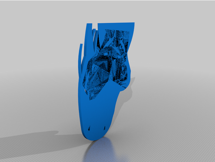 Null minimalistisch Dämonenlord 3d print model - Mito3D