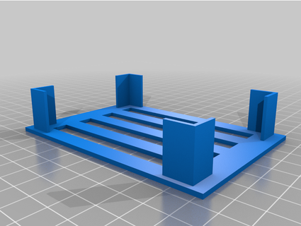 Lewis Clark gioco tavolo inserire deifel 3d print model - Mito3D