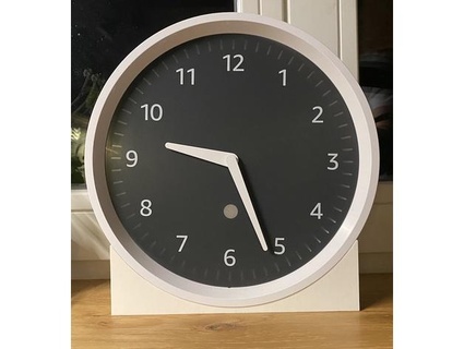 alexa wall clock stand dz3jar 3d print model - Mito3D