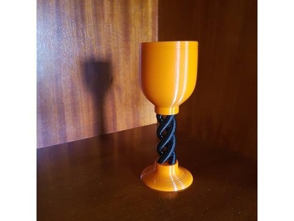 twisted cup gustavorezende 3d print model - Mito3D
