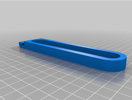 long cube 2 filament bobine titulaire soutien ffontana 3d print model - Mito3D
