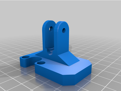 ender 3 v2 filamento rodillo guía rail mezcla ugurbu 3d print model - Mito3D