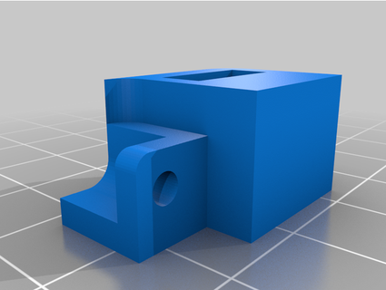 long cube 2 USB dongle titulaire soutien ffontana 3d print model - Mito3D
