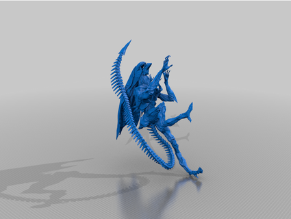 extraterrestre reine ramonhsilva 3d print model - Mito3D