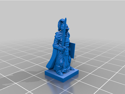 tardi mezzo età generico fanteria comando tipo Lunedi 3d print model - Mito3D