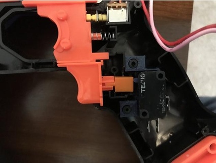 nerf rival perses rev interruptor montagem prato torradeira angular 3d print model - Mito3D