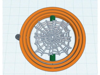 Víspera Santos 21 telaraña giroscopio rkxone 3d print model - Mito3D