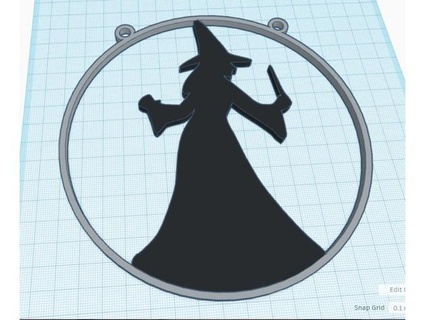 halloween 21 witch sign rkxone 3d print model - Mito3D