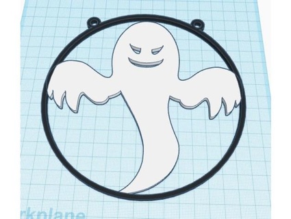 signe cintre séries Halloween fantôme rkxone 3d print model - Mito3D