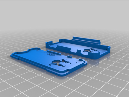 Oktoprint pi Null slot Fall Mantel Mikrorail Design Studio 3d print model - Mito3D