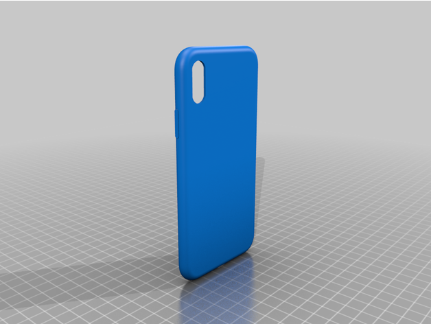 iphone x minimalist case buttons scyrdan 3D print model - Mito3D