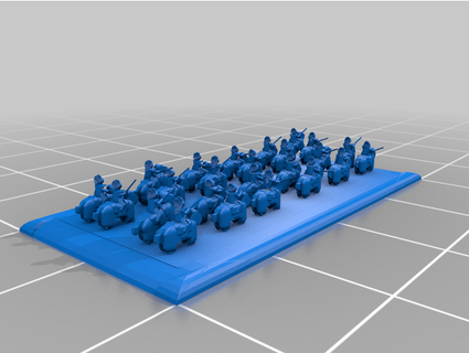2mm bretonisch Armee tryvoriousmaximous 3d print model - Mito3D