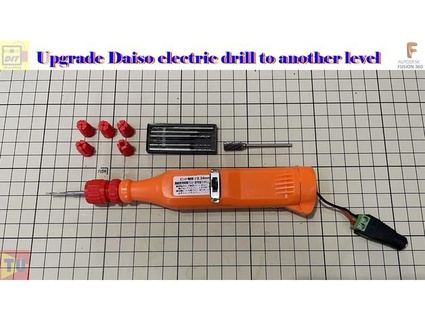 special motor shaft daiso electric drill zhwang168 3d print model - Mito3D