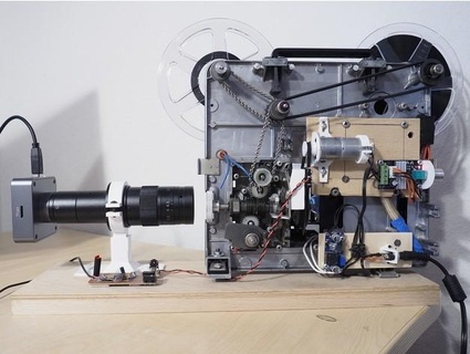 DIY super 8 scanner projet moskito berlin 3d print model - Mito3D