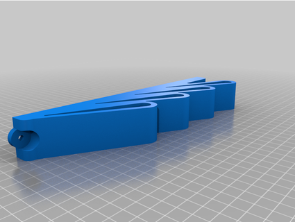 kitchen knife holder c readman  3d print model - Mito3D