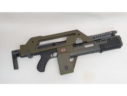 snow wolf m41a pulse rifle magazine baseplate steamgeezer 3d print model - Mito3D