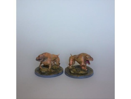 fww mutante cão caça Nikokan 3d print model - Mito3D