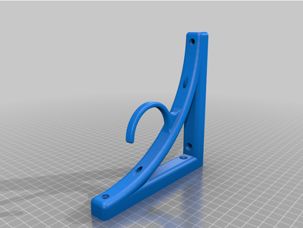 shelf bracket hook johnkh 3d print model - Mito3D