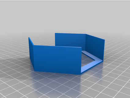 resized hex tile holder catan tolookah 3d print model - Mito3D