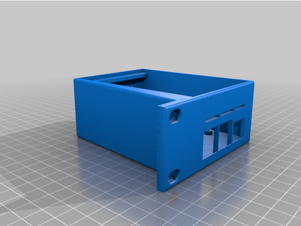 raspberry pi 4 rack mount remix futurefear 3d print model - Mito3D