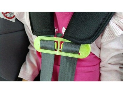 attelage ceinture voiture enfant siège alcar21 3d print model - Mito3D