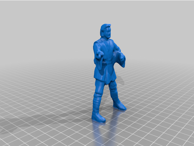Jedi túnica ilkeraktuna 3D print model - Mito3D