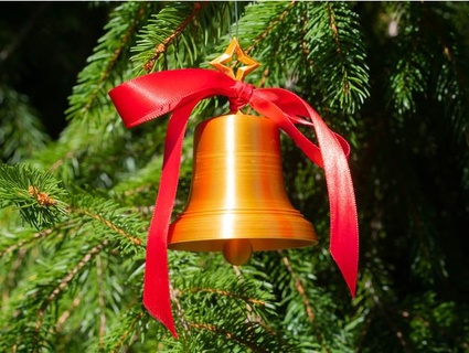 christmas bell ornaments dazus 3d print model - Mito3D
