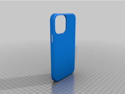 iphone 13 Pro max caso funda botones levantar 3d print model - Mito3D