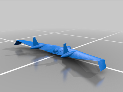 indiana jones flying wing michellej2018 3d print model - Mito3D