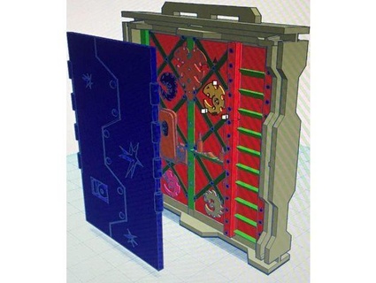 Nekromunda versteckt Genestealer Schott hisaacs1 3d print model - Mito3D