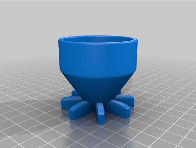 vape juice bottle holder frant 3D print model - Mito3D
