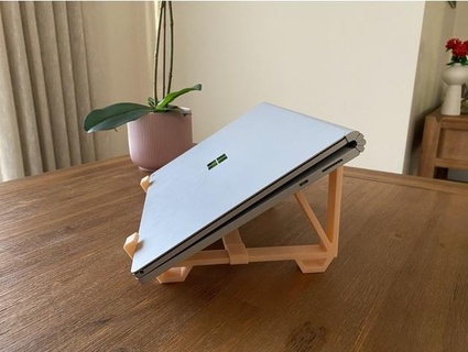 surface book stand johnime 3d print model - Mito3D