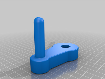 chick 4 inch vise speed handle underdawg001 3d print model - Mito3D