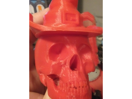 witch's skull modified separate printing arendelft 3d print model - Mito3D