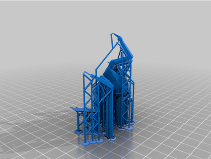 dwarven spider supported mastermat 3d print model - Mito3D
