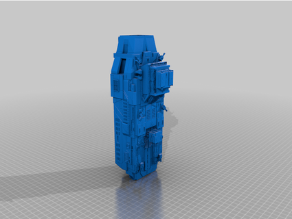 debrexiano astrocannone castello bordo 3d print model - Mito3D