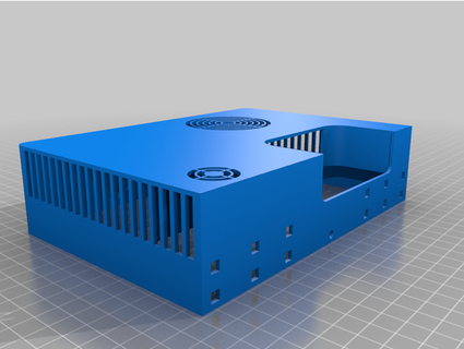 pi4 metereologico sensor Schermo Astuccio guaina jumbledbyte 3d print model - Mito3D