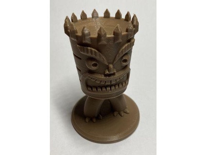 tiki-inspired bobblehead spring required ledhead56 3d print model - Mito3D