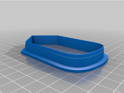 chubby pencil cookie cutter wicbo 3d print model - Mito3D