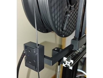 Filament Sensor Halter Unterstützung Ender 3 v2 tstan 3d print model - Mito3D