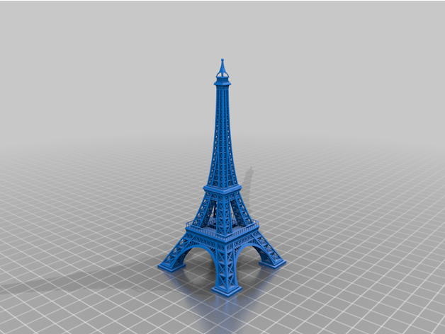 eiffel torre antiguo 3D print model - Mito3D