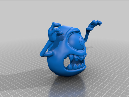 odin mike cover fat cat factory 3d print model - Mito3D