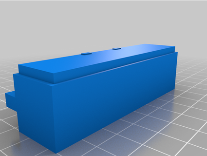 axial Honcho Pritsche Unterboden Box myrcfix 3d print model - Mito3D