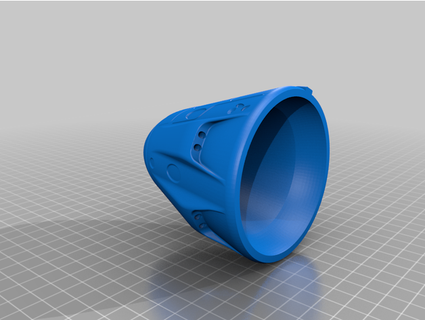 dragon capsule trunk stem-c 3d print model - Mito3D