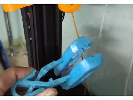 biegen Clip Staub Reiniger Filament daoinspirit 3d print model - Mito3D