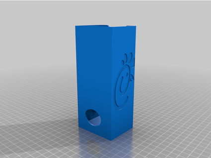 chick fil a Sos Kulp destek Doğrulanmış 3d print model - Mito3D