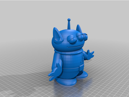 toy story alien captpirateman 3d print model - Mito3D